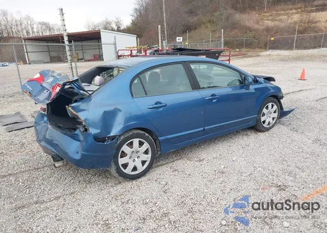 2008 Honda Civic Lx z USA, uszkodzony, nr VIN 1HGFA16518L072434